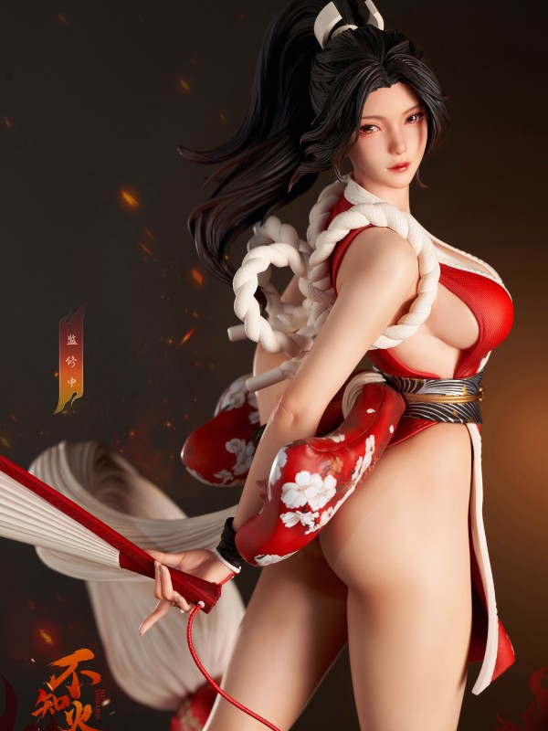 PiJi Studio King of Fighters XIV Mai Shiranui & Luong Hot Sexy 1/4 Statue